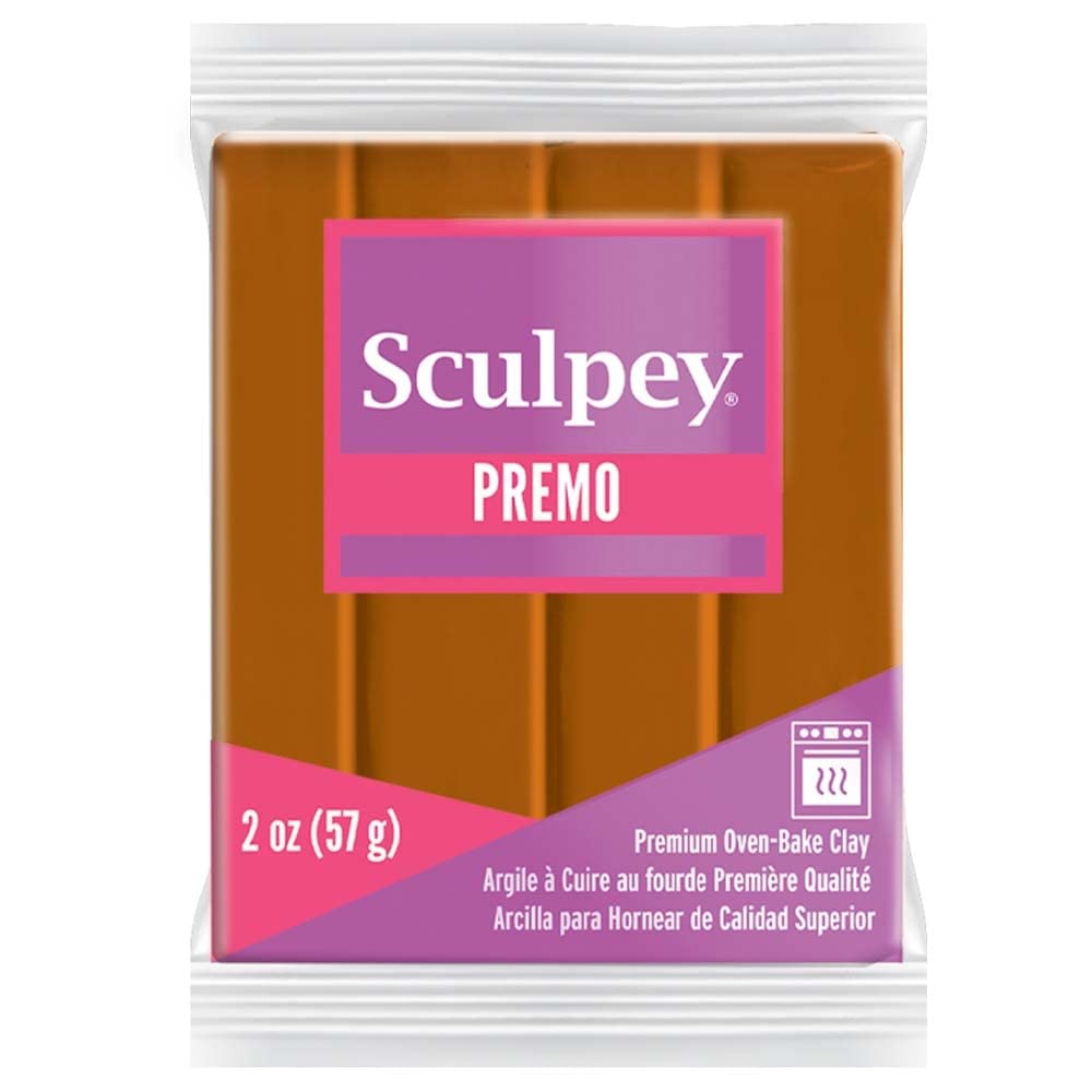 Amazon.com: Sculpey Premo™ Polymer Oven-Bake Clay, Raw Sienna